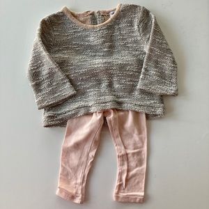Splendid toddler girls top and pants set